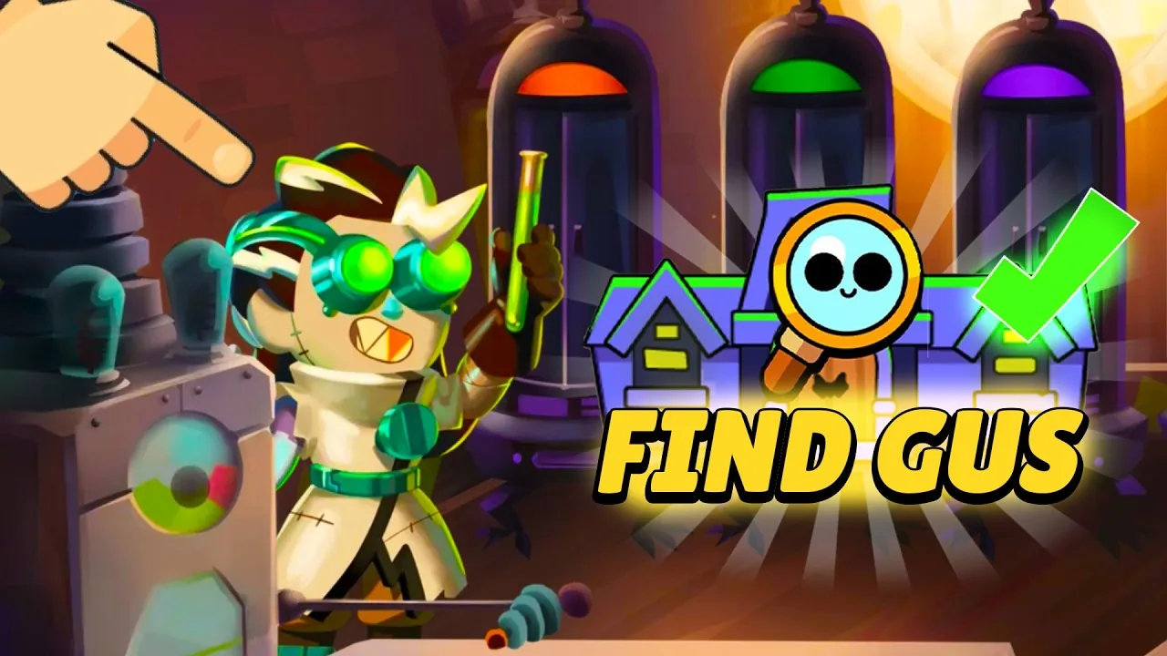 Brawl Stars Find Gus Laboratory: Complete Puzzle Walkthrough & Pin Unlock